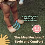 Attipas Non-Slip Baby Socks Shoes - Seahorse Brown