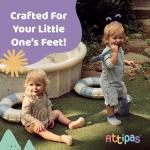 Attipas Non-Slip Baby Socks Shoes - Seahorse Brown