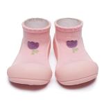 Attipas Baby Sock Shoes - Soft Non-Slip Pink
