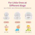 NatureBond Baby Food Feeder (2 Pack) - Teething Toy