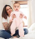 Burt's Bees Baby Girl Organic Cotton Jumpsuit