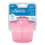 Dr. Brown's Pink Baby Formula Dispenser for Travel
