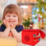 Annmore Red Carrying Case for Toniebox and Figures