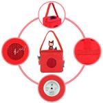 Annmore Red Carrying Case for Toniebox and Figures