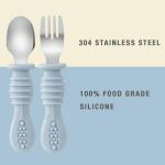 PandaEar Toddler Plates, Sippy Cups & Utensils Set