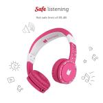 Kids' Pink Foldable Tonies Wired Headphones