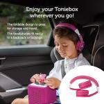 Kids' Pink Foldable Tonies Wired Headphones