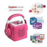 Kids' Pink Foldable Tonies Wired Headphones