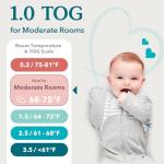 Love to Dream Swaddle UP, Better Sleep, Gray, Small