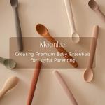Moonkie Silicone Baby Spoons - Set of 4