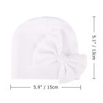 Newborn Girls' Hat and Mittens Set for 0-6 Months