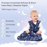 Unnivoll 3-Pack Baby Sleep Sacks 6-12 Months