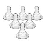 Dr. Brown’s Silicone Nipple Medium Flow 6-Pack