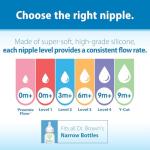 Dr. Brown’s Silicone Nipple Medium Flow 6-Pack