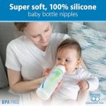 Dr. Brown’s Silicone Nipple Medium Flow 6-Pack