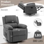 360 Swivel Rocker Recliner Chair for Nursery