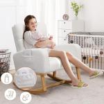 Sherpa Nursing Rocking Chair for Nursery & Home