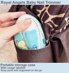 Royal Angels Baby 20-in-1 Electric Nail Clippers (Blue)