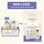 Aveeno Baby Bathtime Gift Set with 4 Items