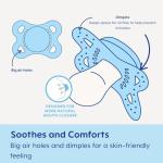 MAM Matte Baby Pacifier 0-6 Months, 2 Pack