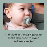 Tommee Tippee Nighttime Glow Pacifiers, 6-Pack