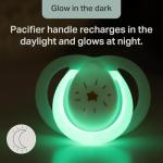 Tommee Tippee Nighttime Glow Pacifiers, 6-Pack
