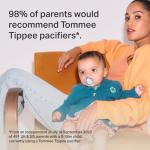 Tommee Tippee Nighttime Glow Pacifiers, 6-Pack