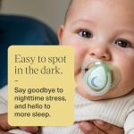 Tommee Tippee Nighttime Glow Pacifiers, 6-Pack