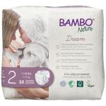 Bambo Nature Hypoallergenic Baby Diapers, Size 2