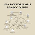 ECO BOOM Soft Bamboo Preemie Diapers, Size 0