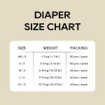 ECO BOOM Bamboo Diapers, Size 2 (102 Count)