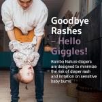 Bambo Nature Hypoallergenic Eco-Friendly Baby Diapers