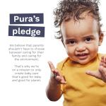 Pura Flushable Toddler Wipes – 100% Plastic Free