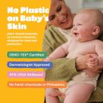 DYPER Size 3 Plant-Based Diapers, 28 Count