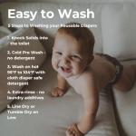 Nora's Nursery 7-Pack Cloth Diapers Set