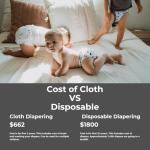 Nora's Nursery 7-Pack Cloth Diapers Set