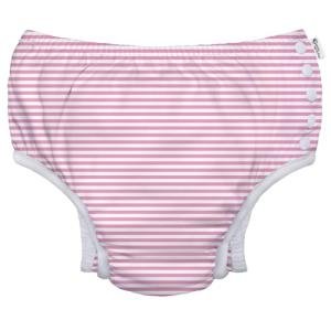 green sprouts Infant Toddler Swim Diapers, Light Pink