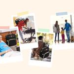 Black Diaper Backpack with Changing Pad - 30L