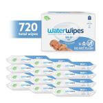 WaterWipes Sensitive Newborn Baby Wipes, 720 Count