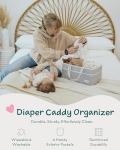 Lily Miles Large Baby Diaper Organizer Tote