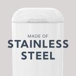 Diaper Genie Platinum Pail in Lilly White