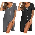 Ekouaer Women's Soft Sleepwear Nightgown Set