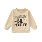 Big Brother Sweatshirt for Toddlers - Beige 18-24M