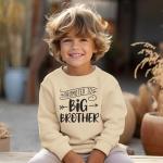 Big Brother Sweatshirt for Toddlers - Beige 18-24M