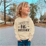 Big Brother Sweatshirt for Toddlers - Beige 18-24M