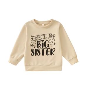 Big Sister Announcement Sweatshirt for Toddlers