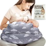 Plus Size Nursing Pillow with Adjustable Support Strap