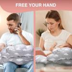 Plus Size Nursing Pillow with Adjustable Support Strap