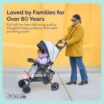 Compact Kolcraft Cloud Plus Lightweight Toddler Stroller - Gray