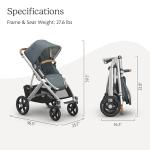 UPPAbaby Vista V3 Single-to-Double Stroller - Callum